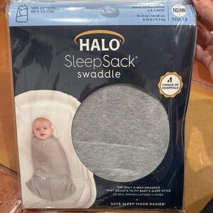 Halo SleepSack Swaddle in Soft Gray